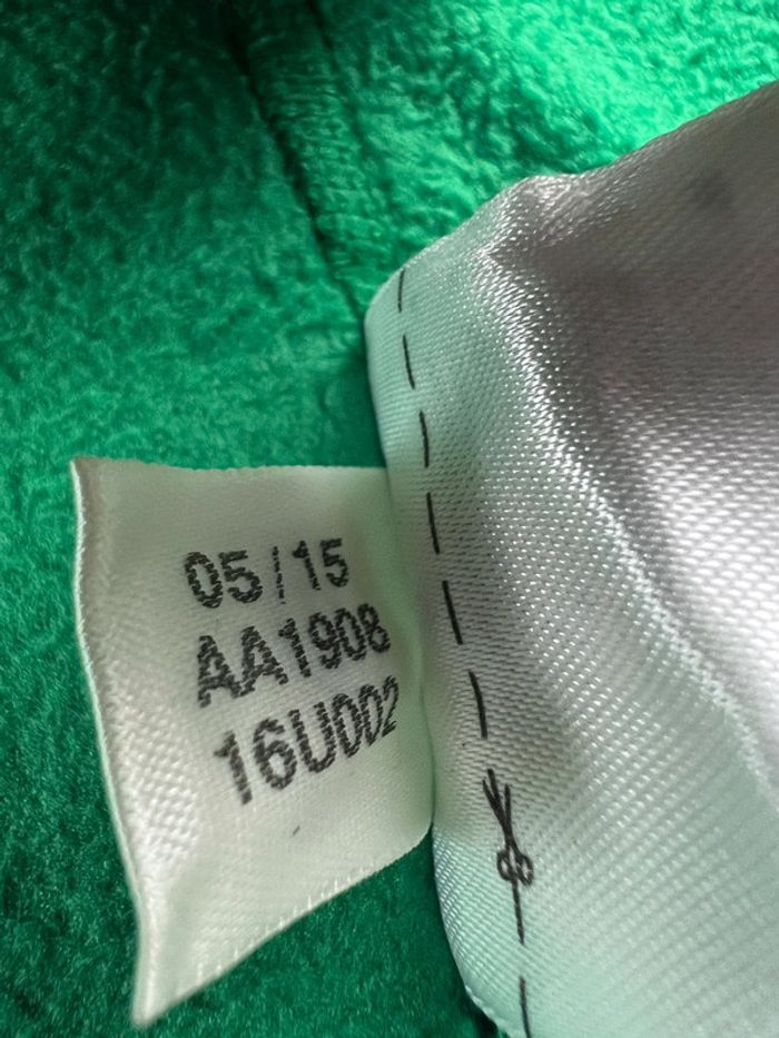 Veste polaire Adidas vert fluo – Taille L - photo numéro 12