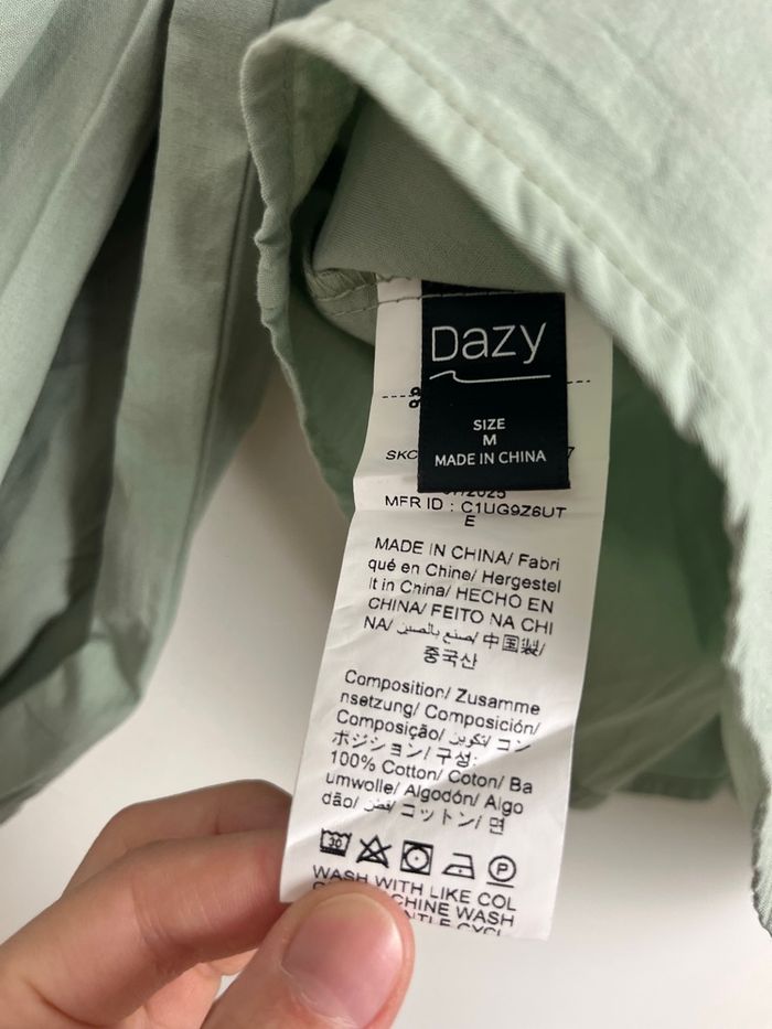 Blouse vert d’eau - photo numéro 5