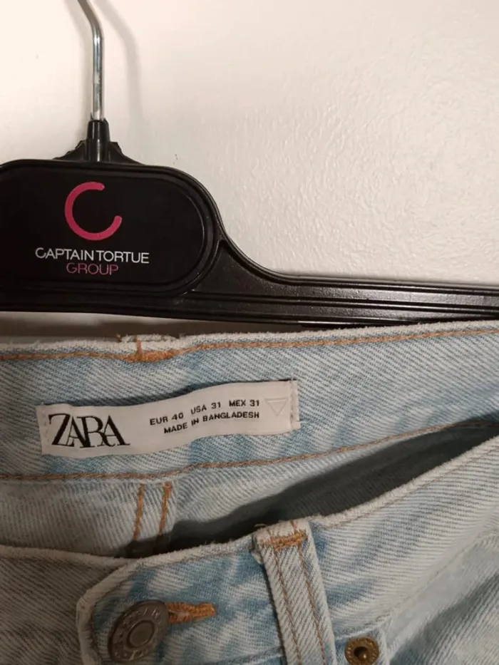 C18 jeans bleu Zara W31 - photo numéro 3