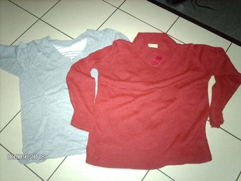 lot 1 pull er t tunique