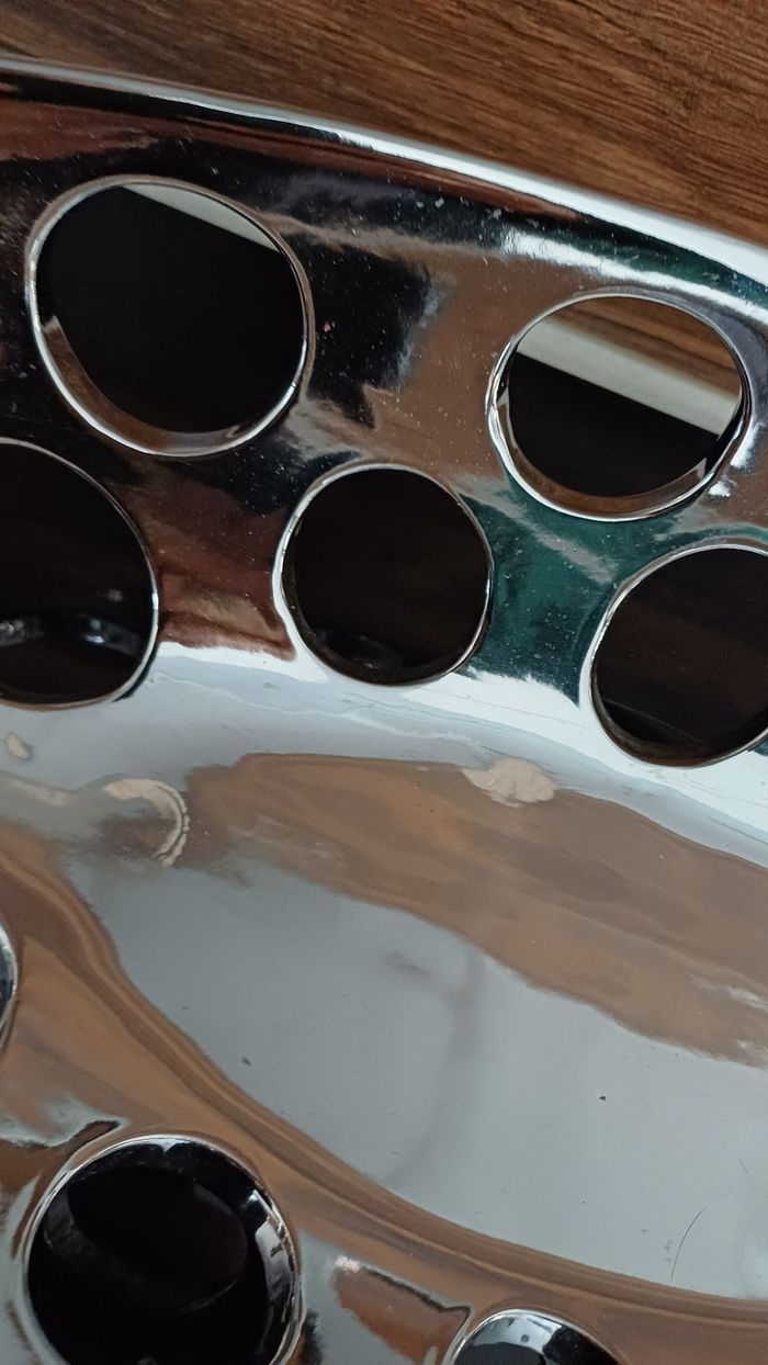 Coupe acier ovale argent - photo numéro 2