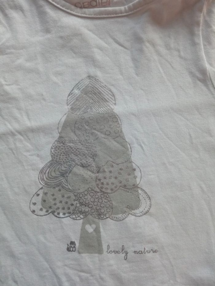 T-shirt manches longues 23 mois Obaïbi - photo numéro 2