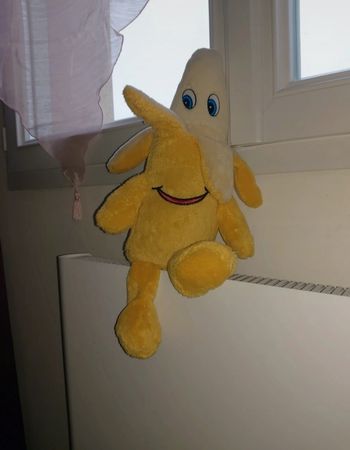 Peluche tite banane