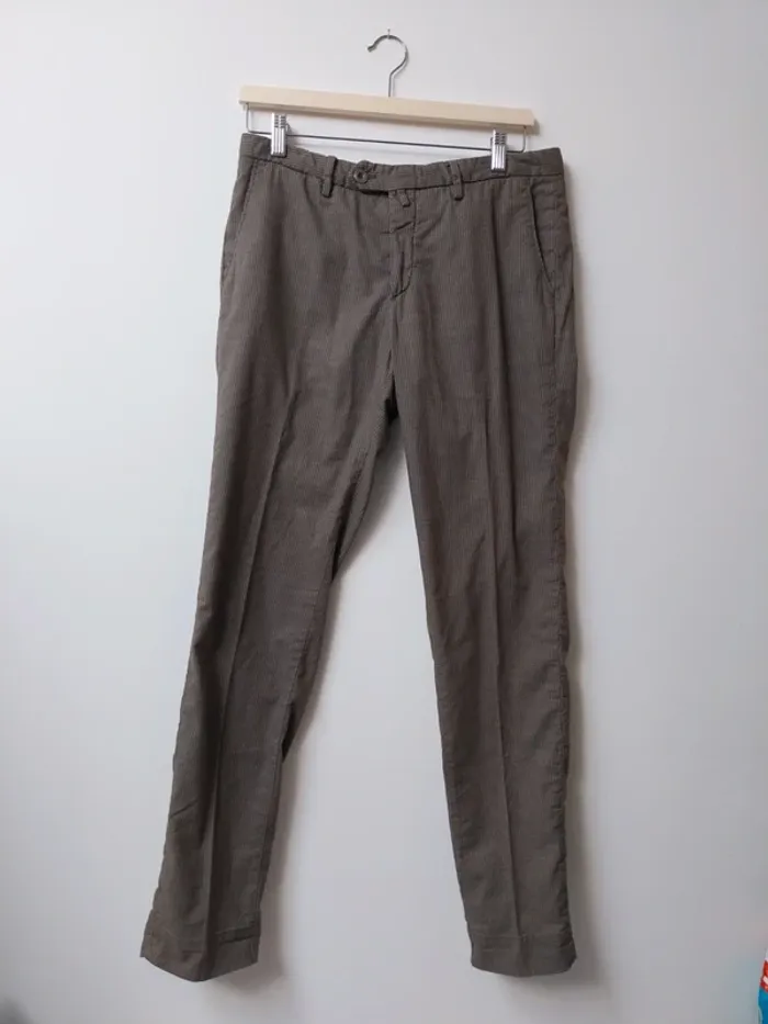 Pantalon tailleur marron 38 Settecento