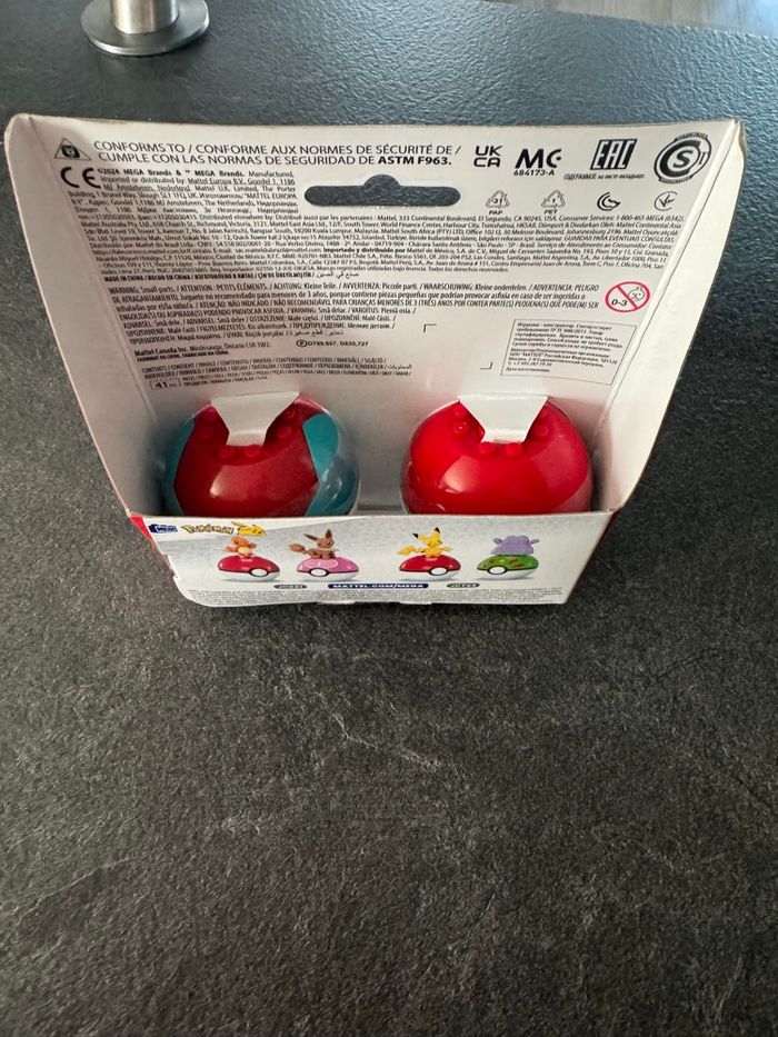 🧸 Pokémon Mega - 2 pokeballavec personnage à construire - Togepi et Tiplouf- neuf - photo numéro 9