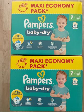 Pampers taille 7