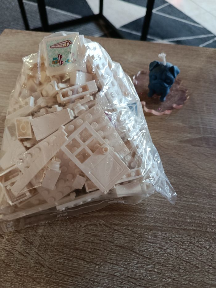 Diverses pièces lego blanc