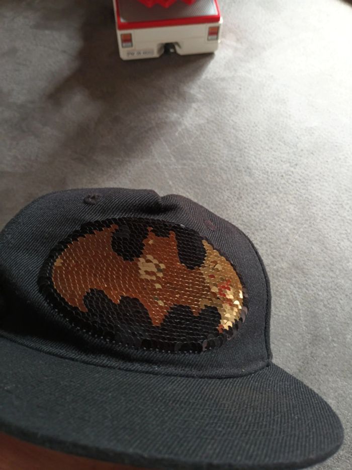Casquette noire enfant garçon taille 3/4 ans marque DC Batman - photo numéro 2