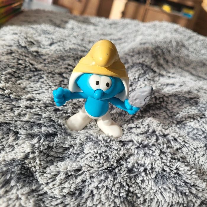 Figurine Schtroumpf archéologue Mcdo 2018 - photo numéro 3