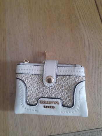 Porte monnaie lollipop creme