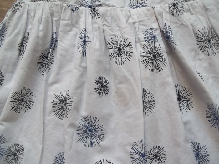 Robe réversible fleuri bleu - photo numéro 3