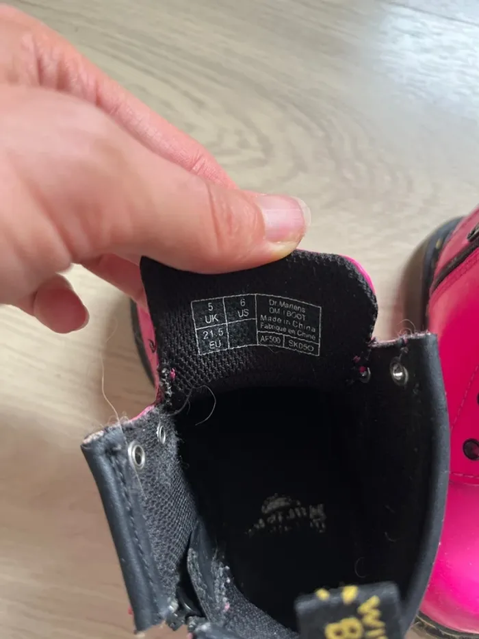 Dr Martens pointure 21.5 - photo numéro 3