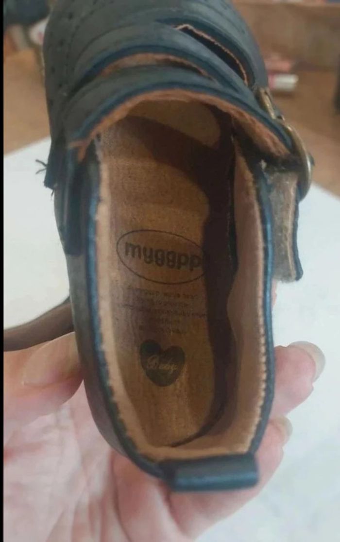 Chaussures  bébé souples  habillées  T  3mois - photo numéro 6