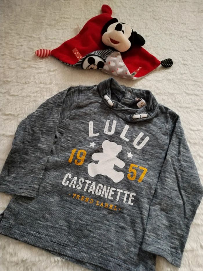 Tee shirt manches longues 18mois - photo numéro 2