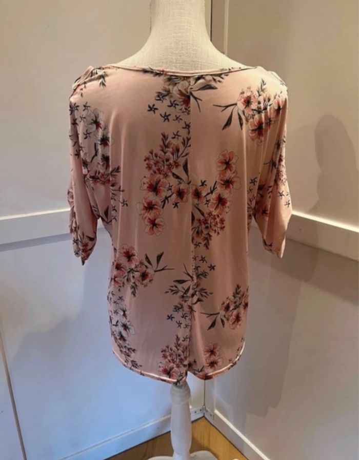 Blouse femme fleuri taille L 40 fashion private company - photo numéro 3