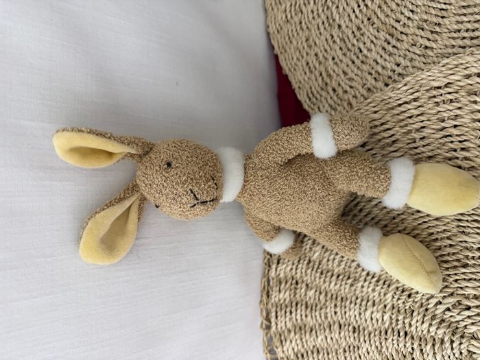 Doudou lapin beige blanc JELLYCAT - photo numéro 4