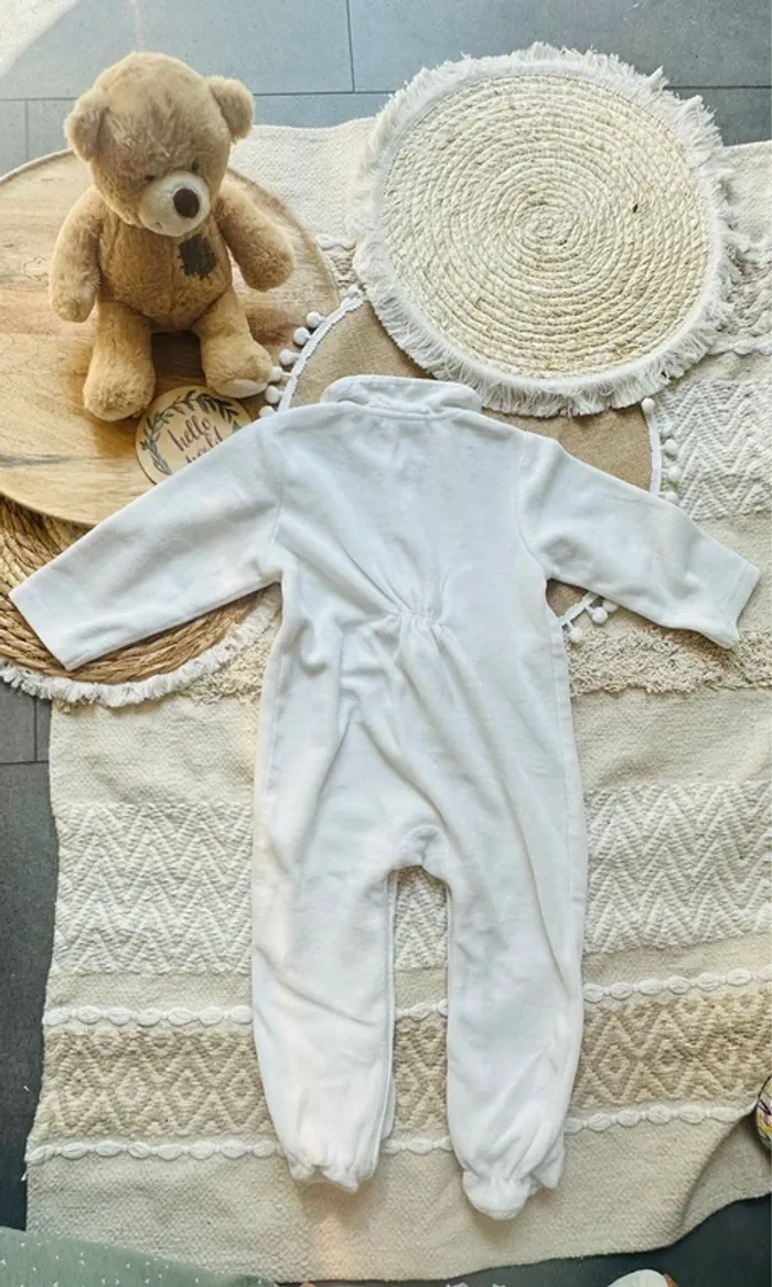 Pyjama Noukie’s blanc 18M 86cm - photo numéro 3