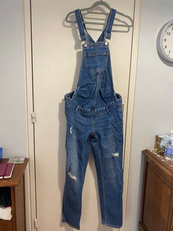 Salopette jean grossesse 