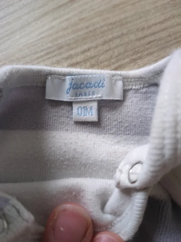 Lot 2 pyjamas 1 mois - photo numéro 7