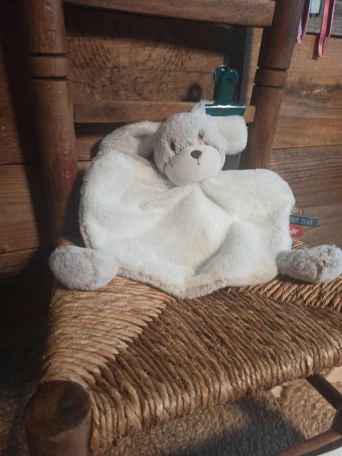 Doudou chien tape à l'oeil tbe - photo numéro 2