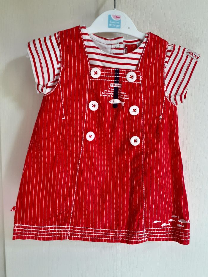 Ensemble robe et T-shirt été 6 mois