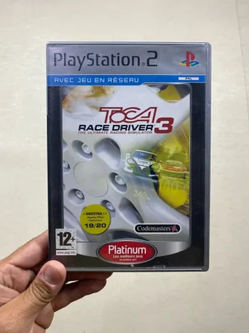 🎮 TOCA Race Driver 3 - PS2 (Platinum)
