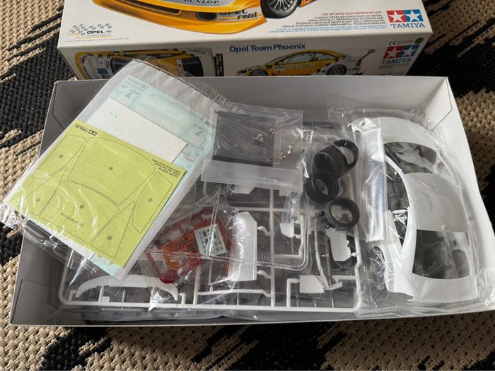 Maquette Tamiya - Opel Astra V8 Coupé 1/24 - photo numéro 6