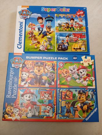Lot puzzles enfants Pat patrouille