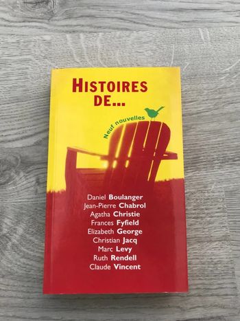 Histoires de.. neuf nouvelles policières - Livre neuf