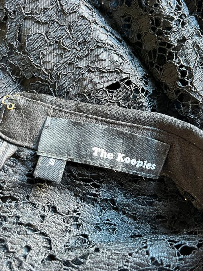 Blouse dentelle col Claudine The Kooples S - photo numéro 6