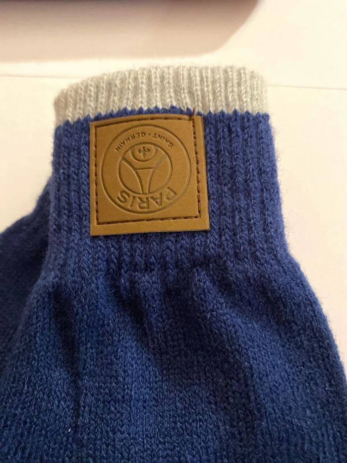 Kit PSG gants et cache cou - photo numéro 2