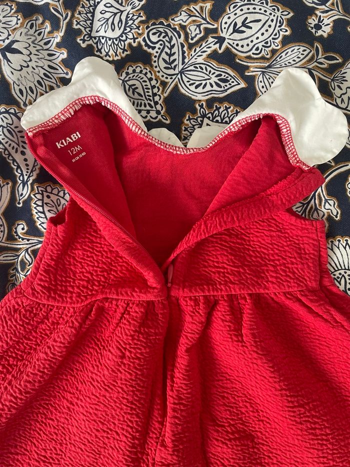 Robe rouge KIABI - 12 mois - photo numéro 5