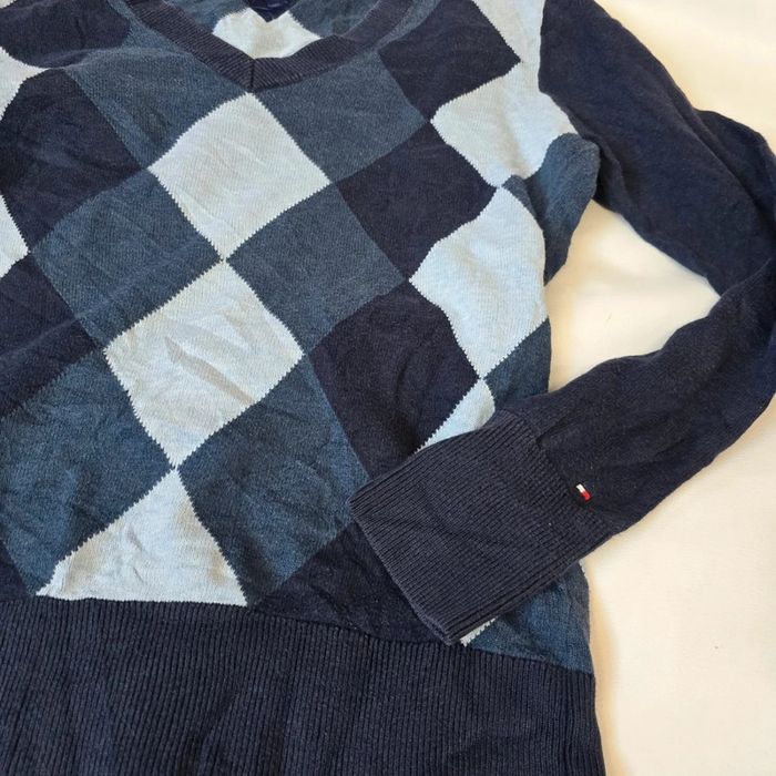 Pull tommy hilfiger Losange vintage - photo numéro 3