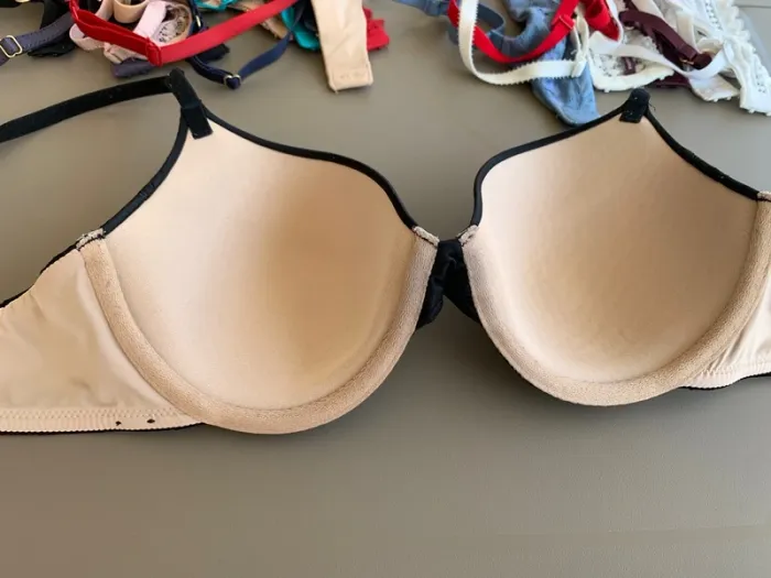 Soutien-gorge Etam n5 noir et beige 90C - photo numéro 8