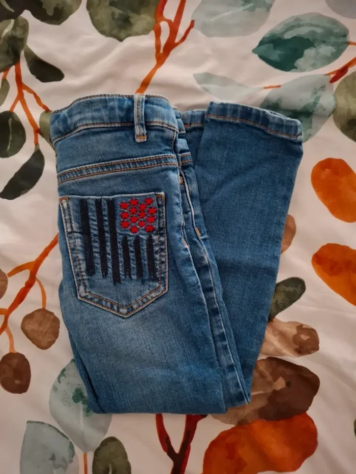 Jeans skinny bleu 🥨 - photo numéro 3