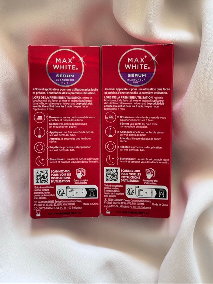 Lot Colgate Max white - photo numéro 3