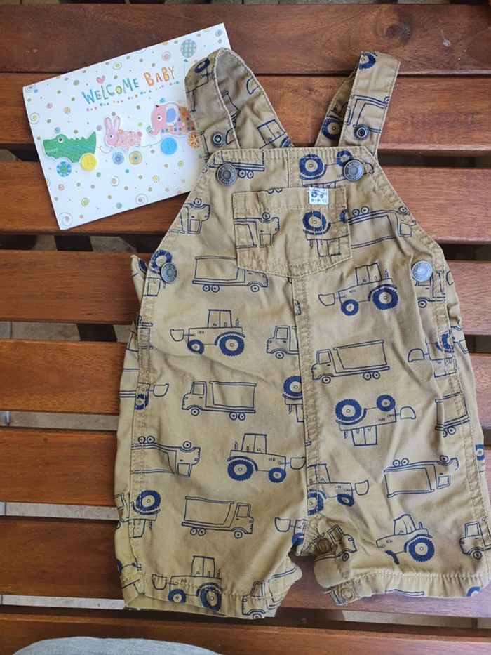 Salopette short Carter's motif tracteur  🚜 camion 🚚 6 mois - photo numéro 9