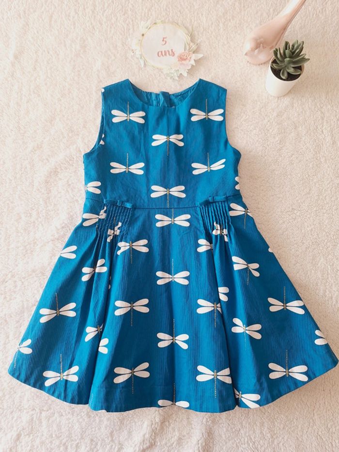 Robe cérémonie libellules