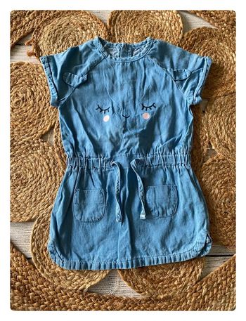 Robe en jean 🖤 18 mois - Kiabi