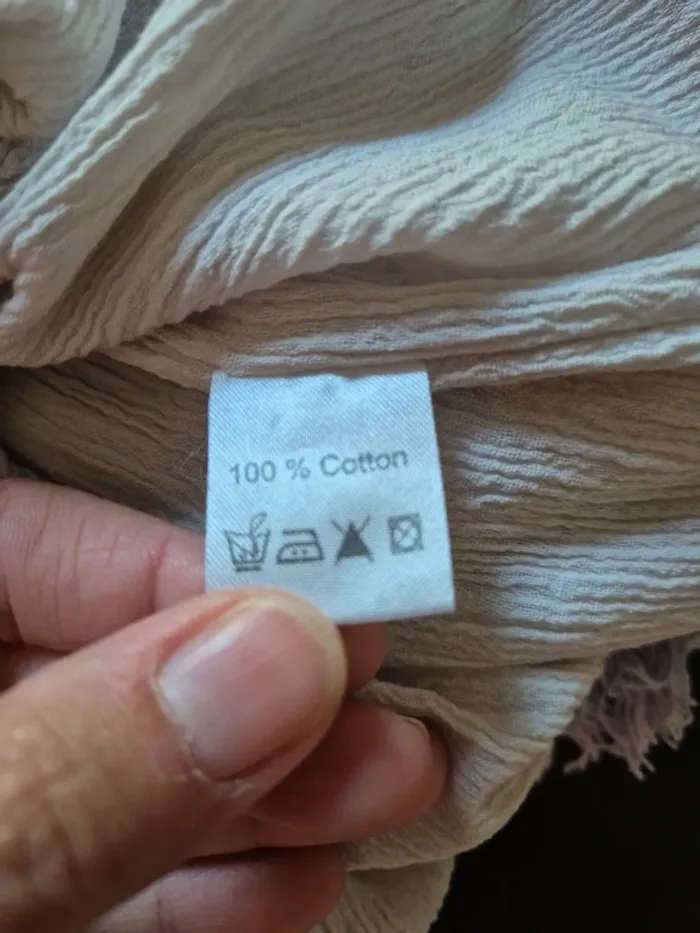 Robe de plage - caftan - isato coton - photo numéro 3