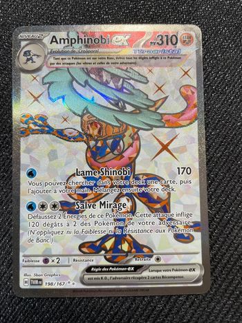 Carte Pokémon amphinobi mascarade crépusculaire 