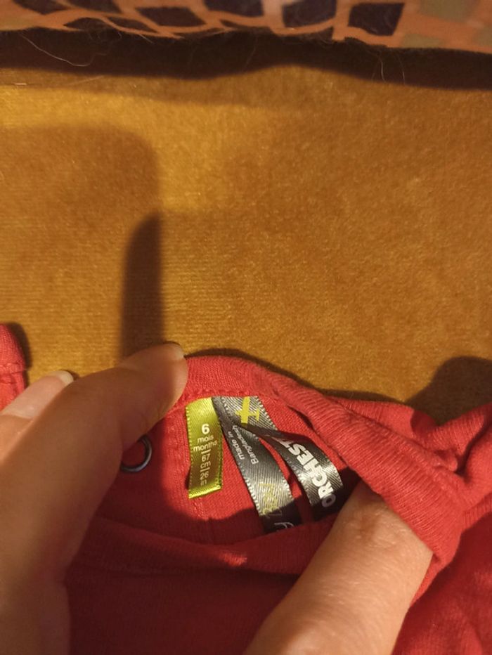 T-shirt bébé garçon taille 6 mois - photo numéro 2