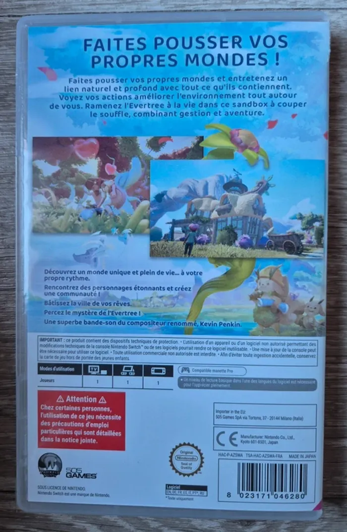 Grow song of the Evertree. Nintendo Switch compatible Switch Lite et Oled. - photo numéro 2