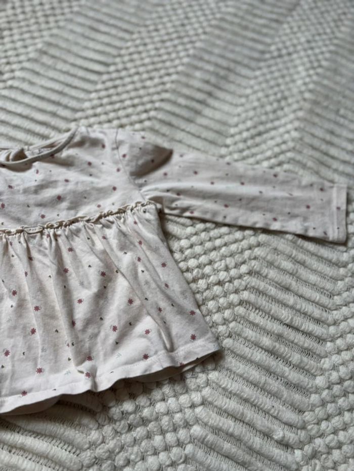 TEE shirt manche longues fille 36 mois kiabi - photo numéro 3