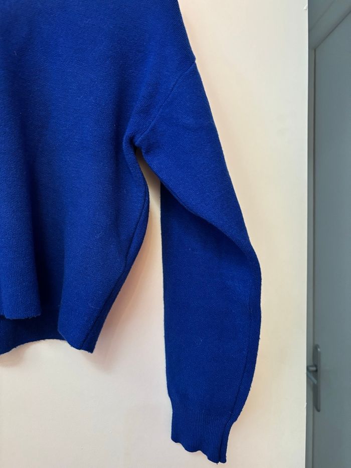 Pull bleu roi Jennyfer taille M - photo numéro 5