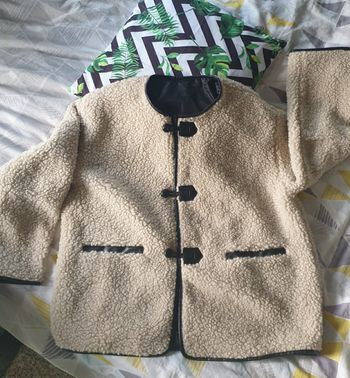 Veste polaire crème