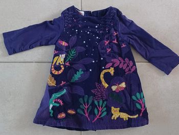 Robe bi-matière DPAM 18 mois