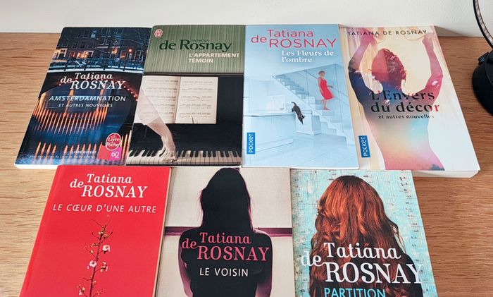 📚 Lot de 9 romans - Tatiana De Rosnay 📚 - photo numéro 2