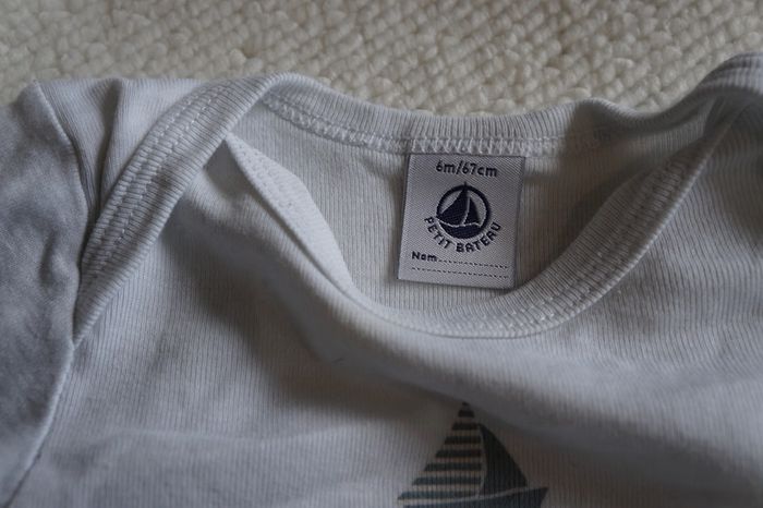 Body petit bateau 6 mois - photo numéro 4