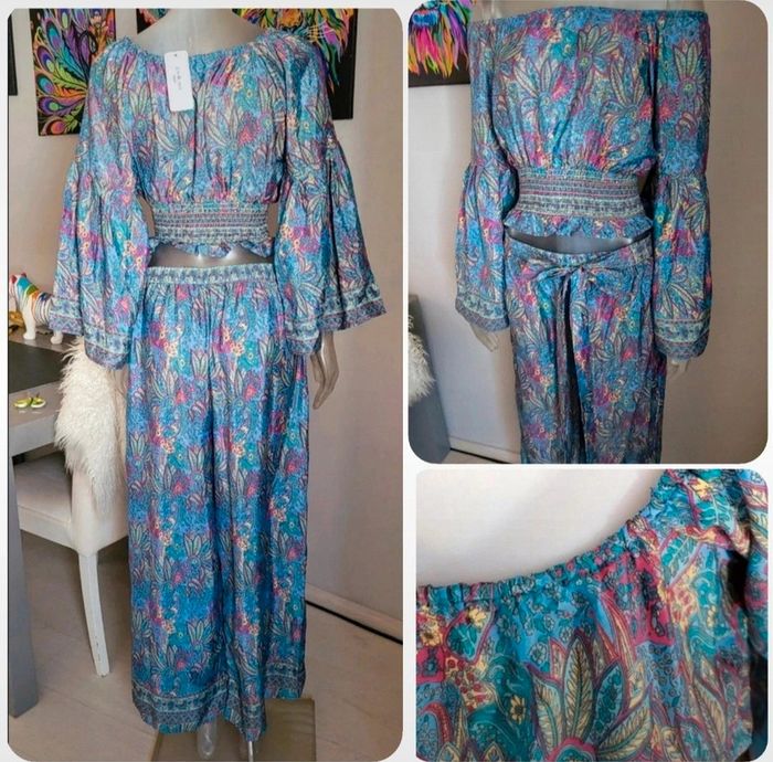 Ensemble soyeux coloré Yu & me Paris. M38/L40. Neuf 🥰 - photo numéro 6